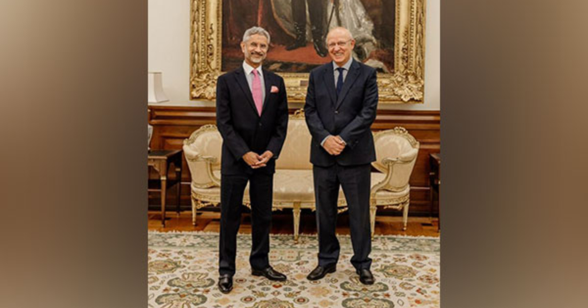 EAM Jaishankar emphasizes close cooperation between democracies in meeting with Portugal's Assembly President